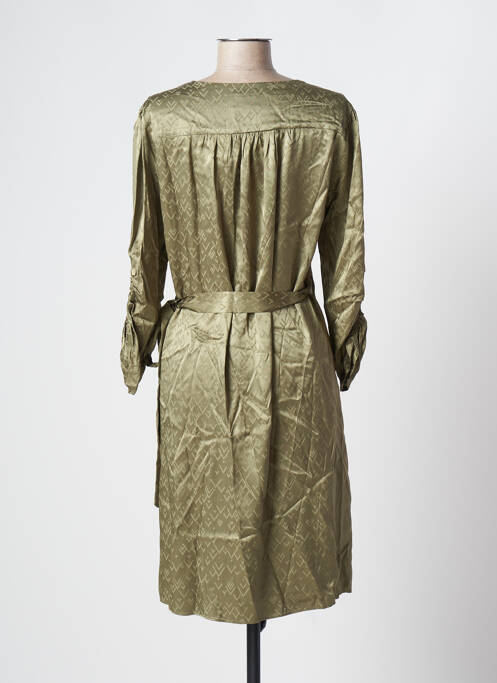 Rochie midi verde ROSE MON AMOUR femeie