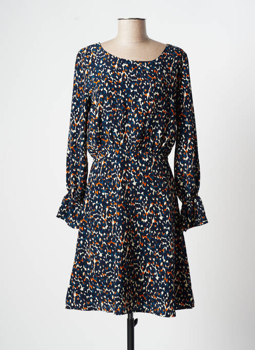 Rochie midi albastru ROSE femeie