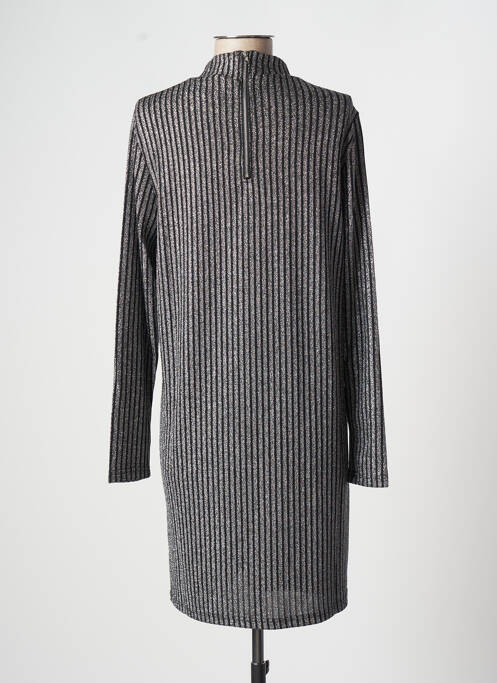 Rochie scurtă gri ROSE MON AMOUR femeie