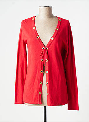 Vestă cu mâneci lungi roșu FRED SABATIER femeie