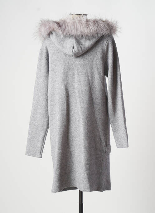 Vestă cu mâneci lungi gri ROSE femeie