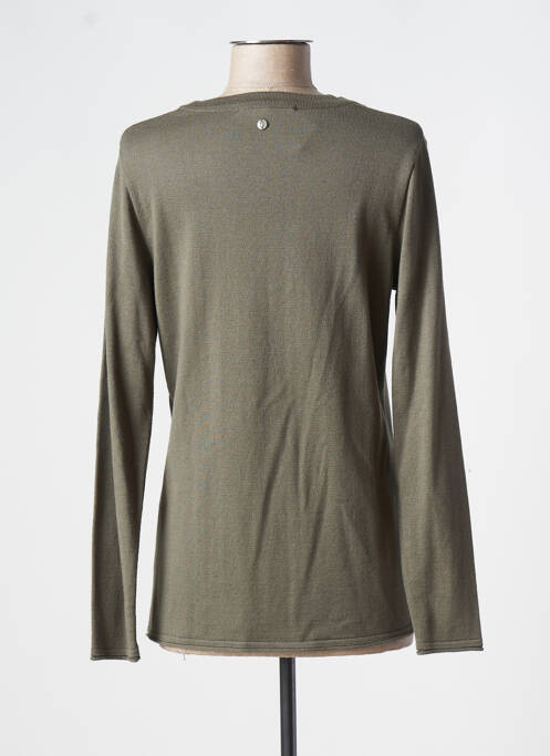 Vestă cu mâneci lungi verde FRED SABATIER femeie