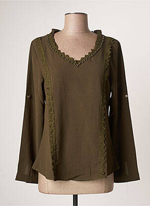 Bluză verde ROSE MON AMOUR femeie