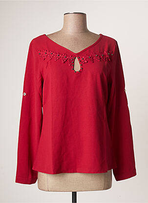 Bluză roșu ROSE MON AMOUR femeie