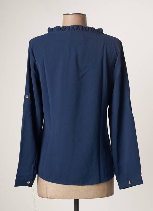 Bluză albastru ROSE MON AMOUR femeie