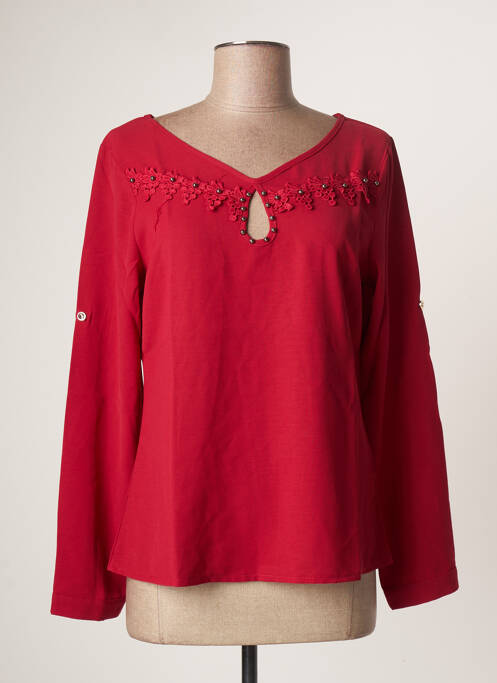 Bluză roșu ROSE MON AMOUR femeie