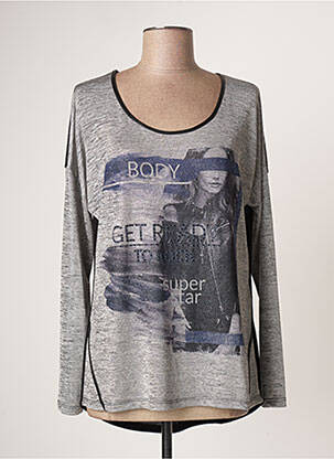 Pulover gri FRED SABATIER femeie