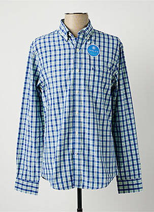 Cămașă cu mâneci lungi verde IZOD bărbat