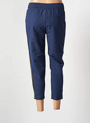Pantalon 7/8 talie elastică mărime normală albastru ROSE femeie