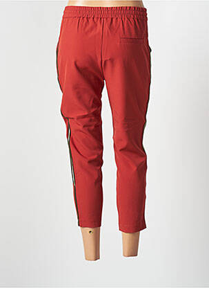 Pantalon 7/8 talie elastică mărime normală roșu ROSE femeie