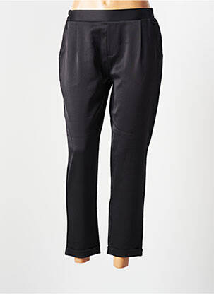 Pantalon 7/8 elasticitate mărime normală negru ROSE femeie