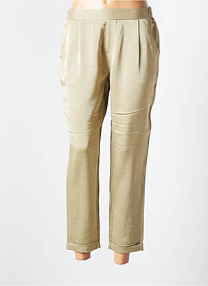 Pantalon 7/8 elasticitate mărime normală verde ROSE femeie