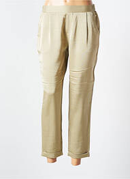 Pantalon 7/8 elasticitate mărime normală verde ROSE femeie