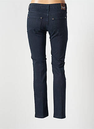 Pantalon slim talie joasă talie joasă albastru ELLEI femeie