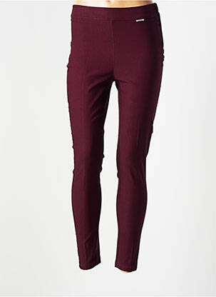 Pantalon slim elasticitate mărime normală violet ELLEI femeie