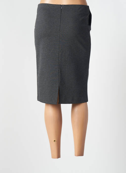 Fustă midi gri ELLEI femeie