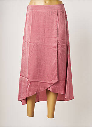 Fustă lungă roz ROSE femeie