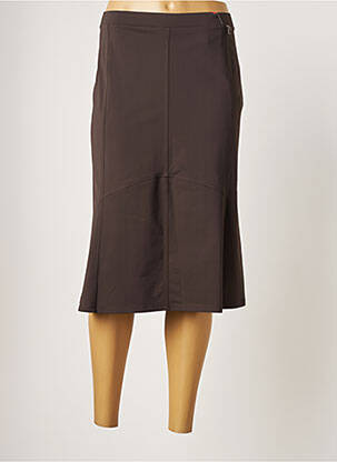 Fustă midi maro FRED SABATIER femeie