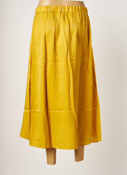 Fustă lungă galben ROSE femeie
