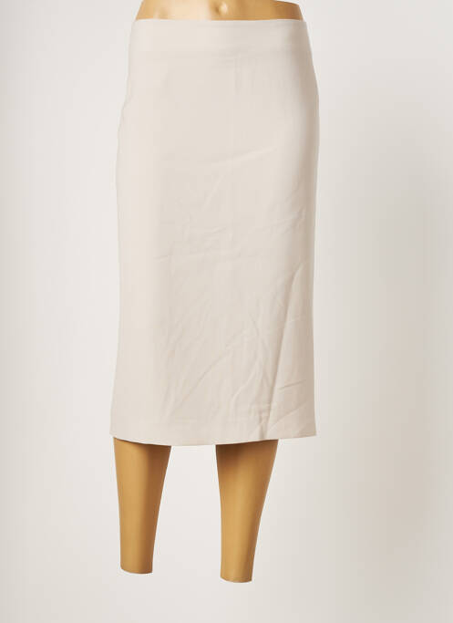 Fustă midi bej ELENA MIRO femeie