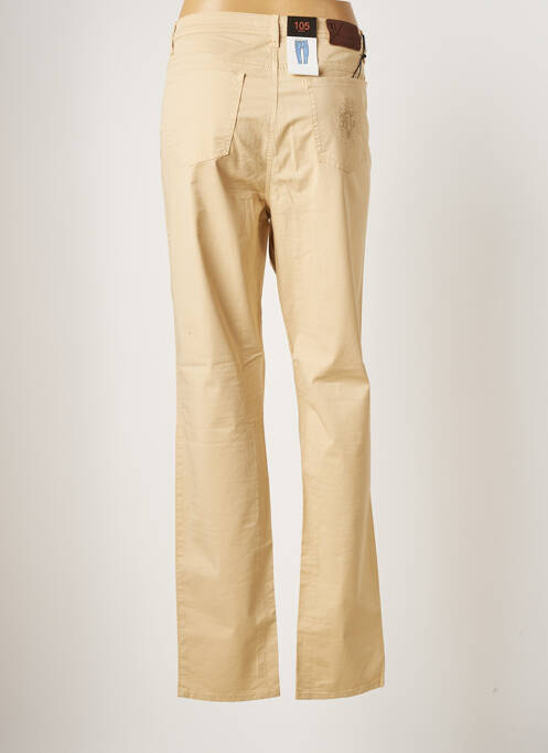 Pantalon drept bej TRUSSARDI JEANS femeie