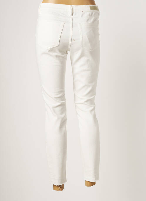 Pantalon slim alb TOM TAILOR femeie
