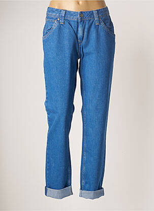 Blugi cu croială dreaptă albastru PEPE JEANS femeie