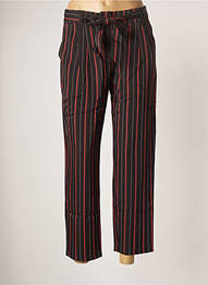 Pantalon drept elasticitate mărime normală negru ROSE MON AMOUR femme