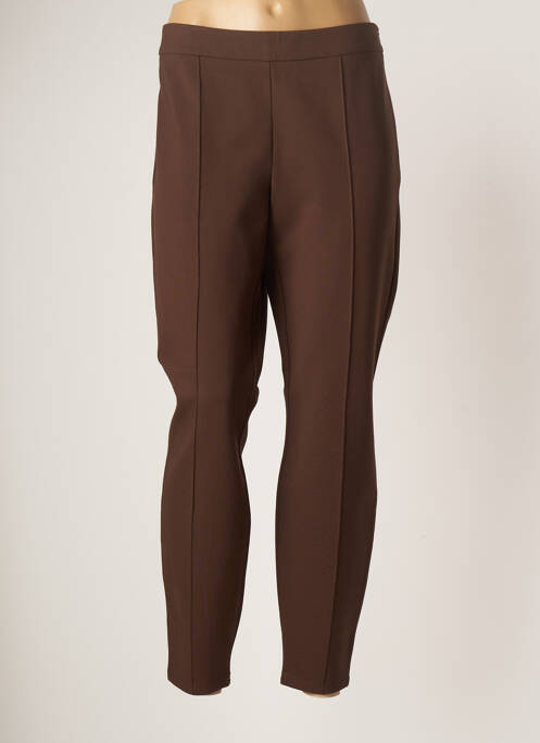 Pantalon drept maro TOMMY HILFIGER femeie