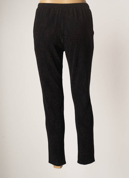 Pantalon slim negru ROSE MON AMOUR femeie
