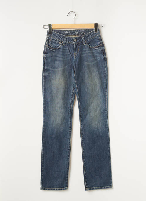 Blugi cu croială dreaptă albastru LEVIS femeie