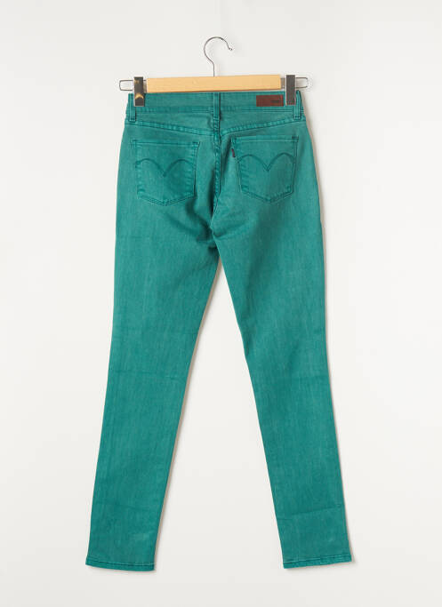 Blugi cu croială slim verde LEVIS femeie