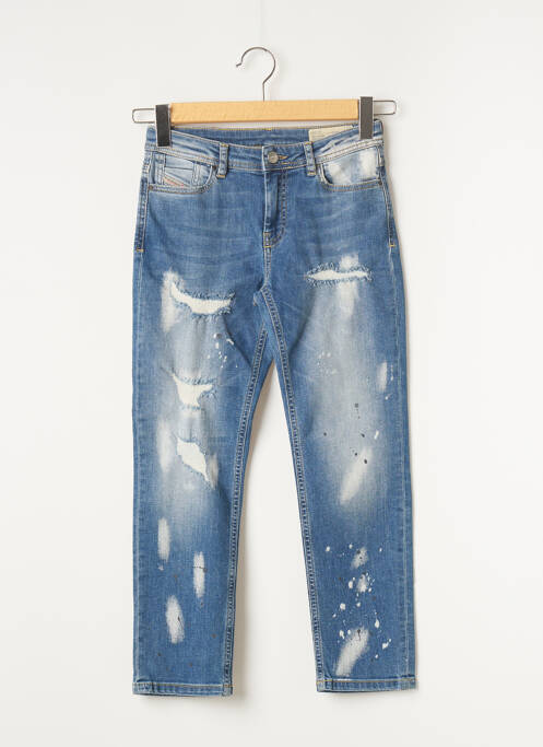 Blugi cu croială slim albastru DIESEL băiat