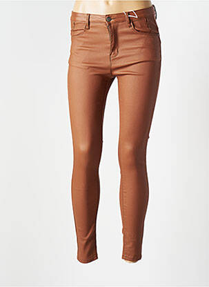 Pantalon slim maro CINDY.H femeie