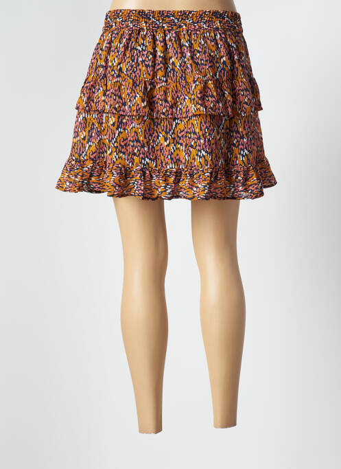 Fustă scurtă portocaliu ONLY femeie