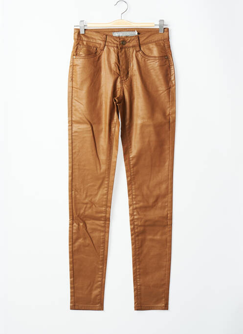 Pantalon slim maro GEISHA femeie