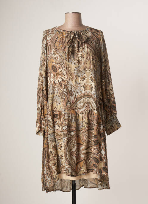 Rochie midi bej PLEASE femeie