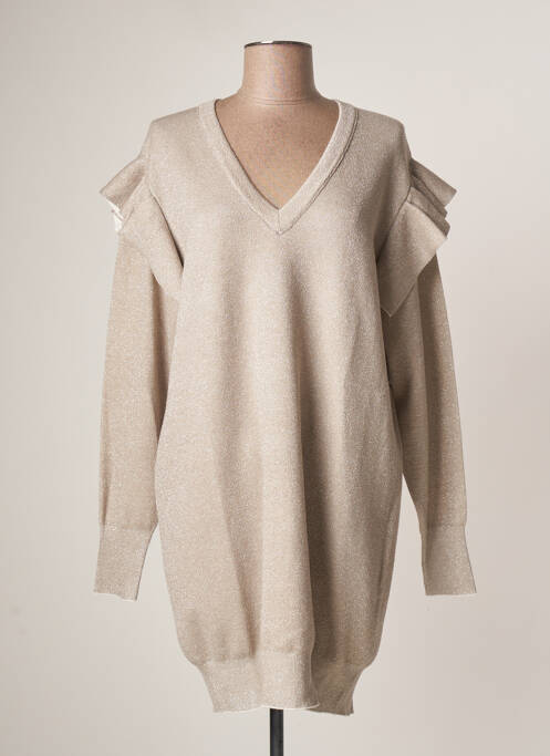 Rochie pulover gri TWINSET femeie