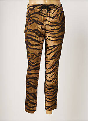 Pantalon drept maro SCHOOL RAG femeie