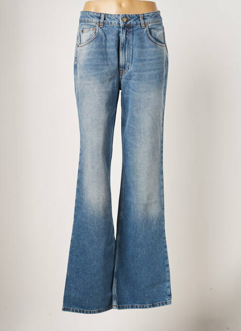 Blugi cu croială evazată albastru TWINSET femeie