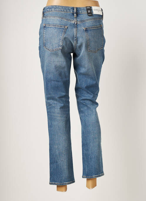 Blugi cu croială slim albastru SCHOOL RAG femeie