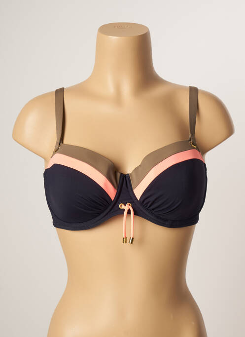 Sutien de costum de baie top sutien modelat top sutien modelat albastru PRIMADONNA femme