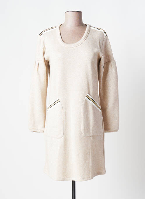 Rochie pulover alb LE CHAT femeie