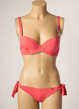 Costum de baie din două piese roz PROMISE femeie