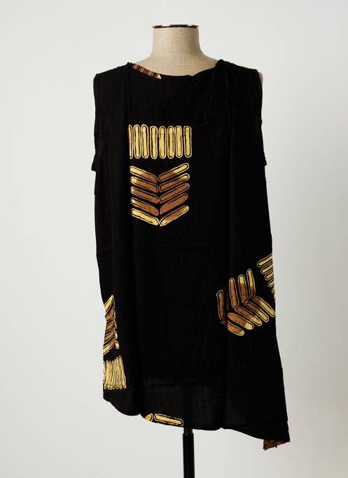 Tunică fără mâneci negru DOU-DOU'S femeie