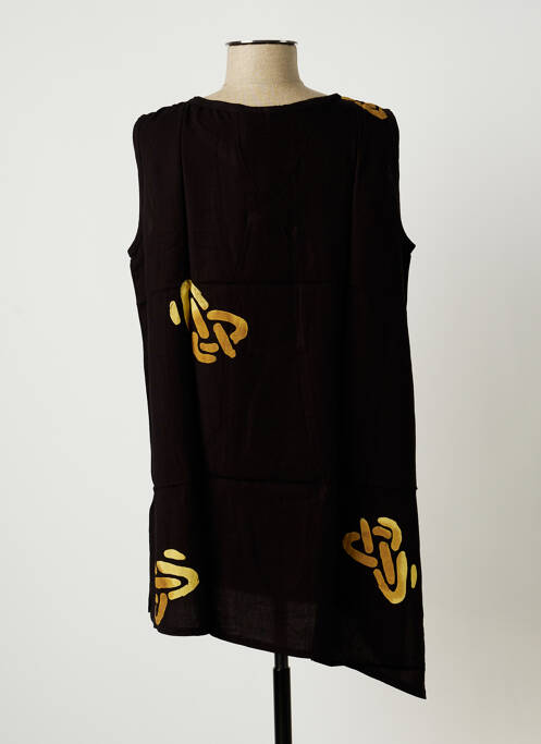 Tunică fără mâneci negru DOU-DOU'S femeie