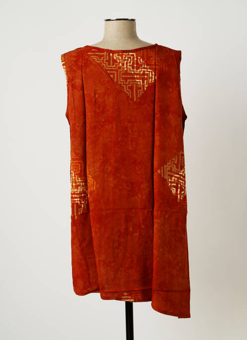 Tunică fără mâneci portocaliu DOU-DOU'S femeie