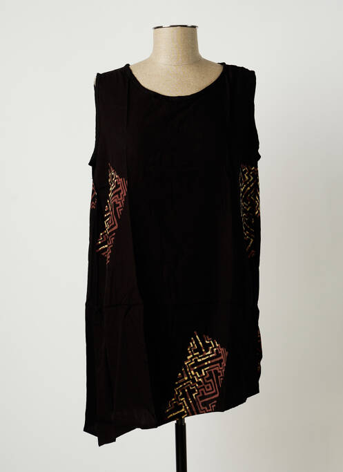 Tunică fără mâneci negru DOU-DOU'S femeie