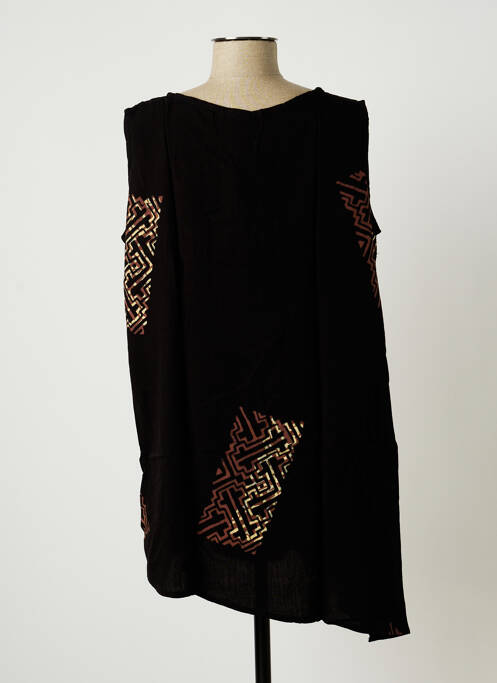 Tunică fără mâneci negru DOU-DOU'S femeie