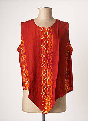 Top portocaliu DOU-DOU'S femeie